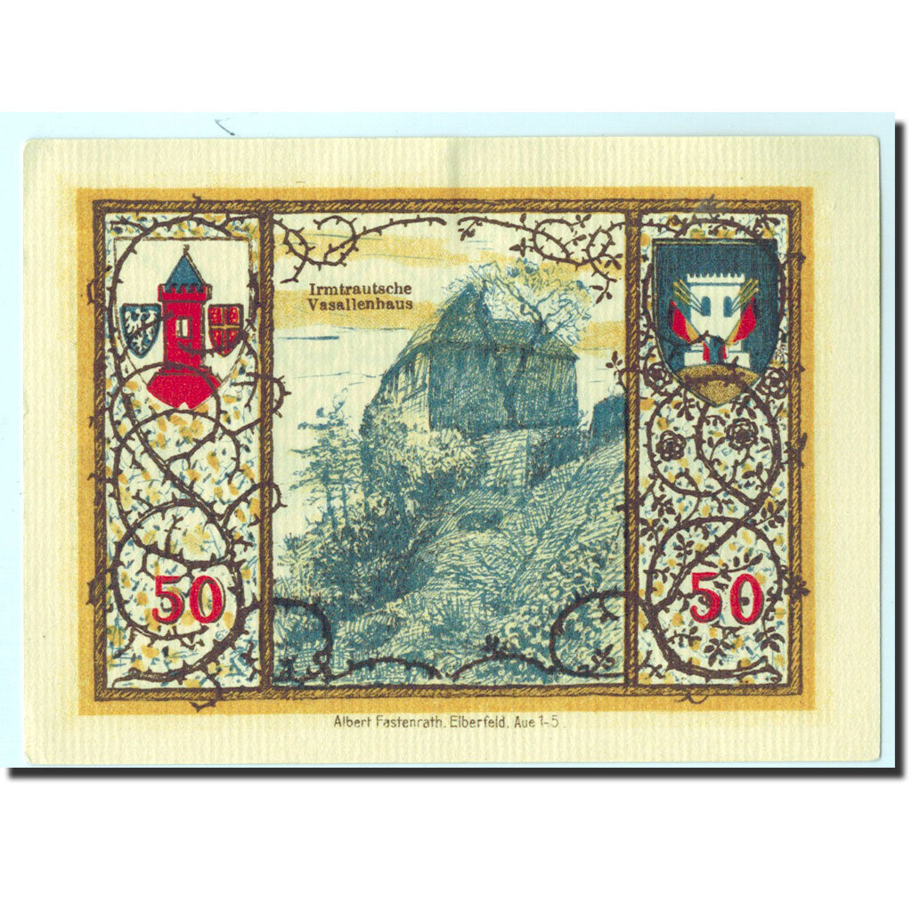 Biljet, Duitsland, Westerburg, 50 Pfennig, paysage 1, 1920, 1920-12-01, NIEUW