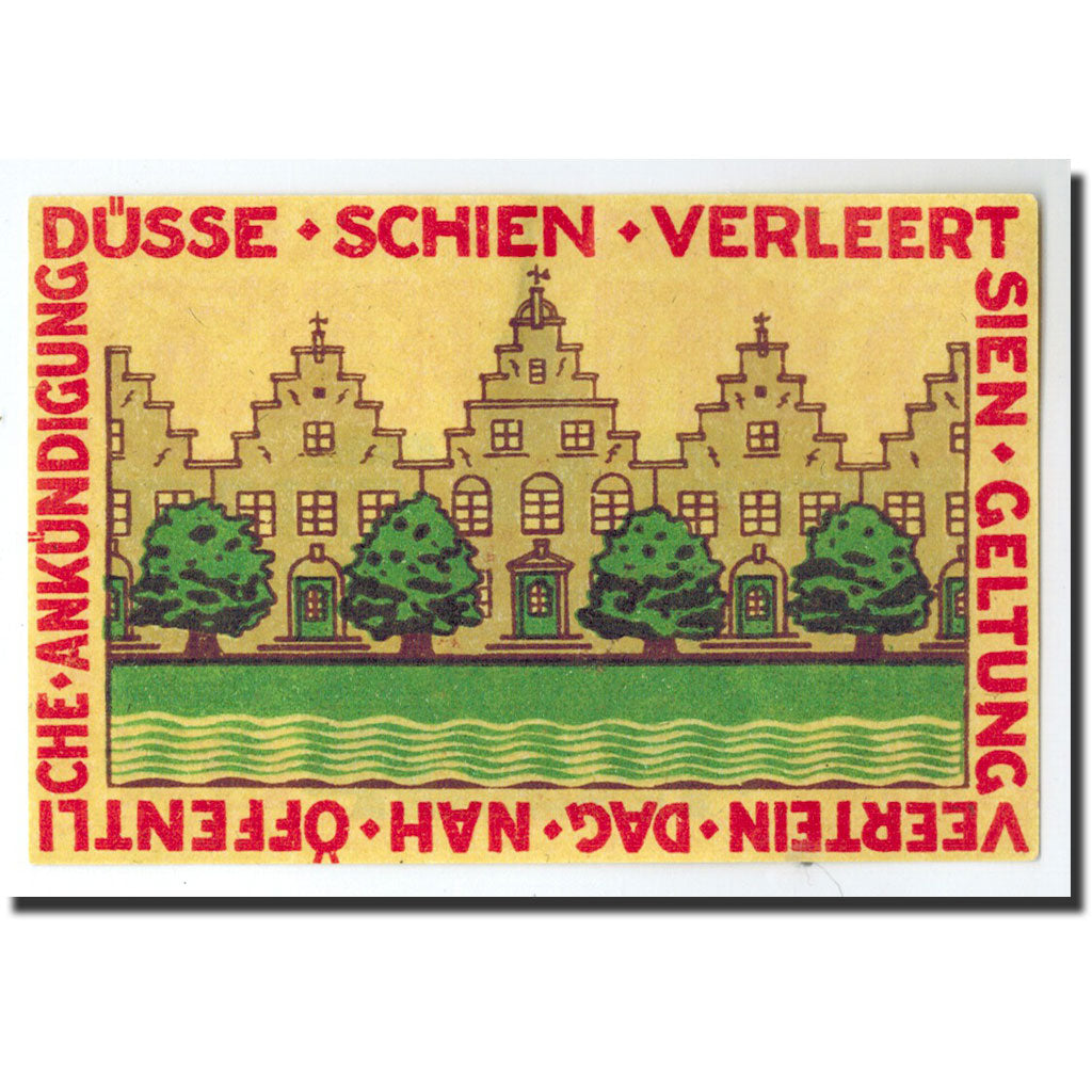 Billet, Allemagne, Friedrichstadt Stadt, 50 Pfennig, Maison, 1921, 1921-08-27
