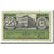 Billet, Allemagne, Goch, 25 Pfennig, Monument, 1921, 1921-06-01, NEUF