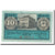 Billet, Allemagne, Goch, 10 Pfennig, Monument, 1921, 1921-06-01, NEUF