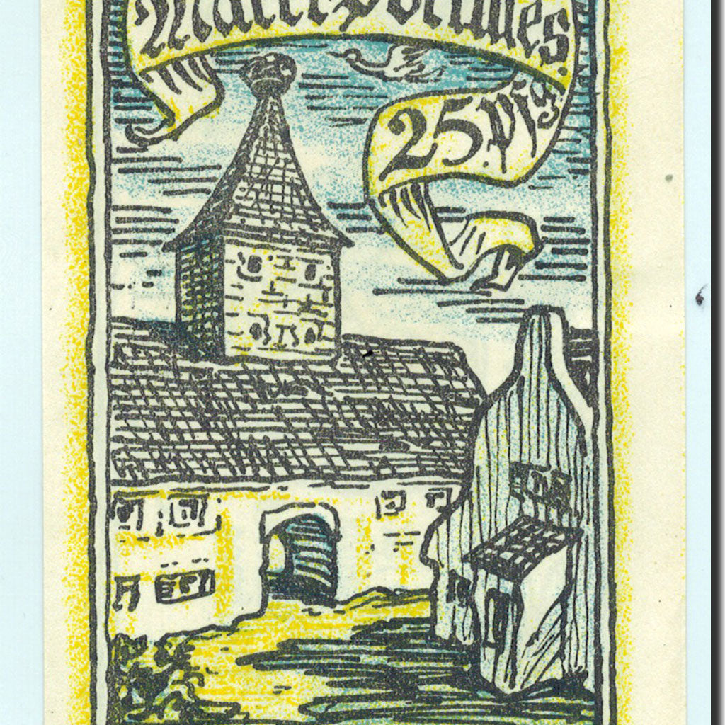 Billet, Allemagne, Pöttmes, 25 Pfennig, ferme, O.D, Undated, NEUF, Mehl:1067.1