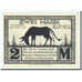 Billet, Allemagne, Paderborn, 1 Mark, rue, 1921, 1921-11-10, NEUF, Mehl:1043.6