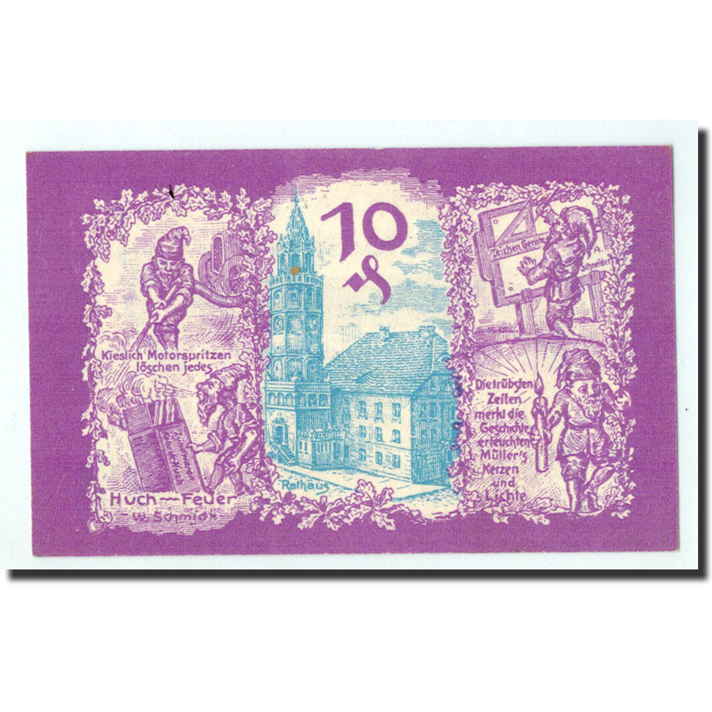Billet, Allemagne, Patschkau, 10 Pfennig, lutin, 1921, Undated, NEUF