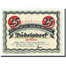 Billete, Alemania, Budelsdorf Gemeinde, 25 Pfennig, personnage, O.D, Undated