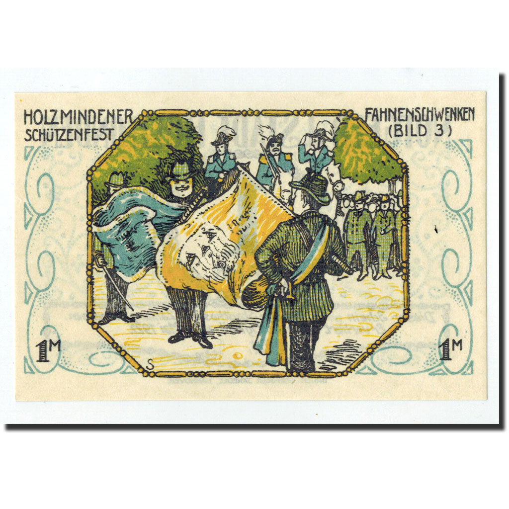 Billet, Allemagne, Holzminden, 1 Mark, soldat, O.D, Undated, NEUF, Mehl:625.1