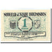 Billet, Allemagne, Holzminden, 1 Mark, soldat 1, O.D, Undated, NEUF, Mehl:625.1