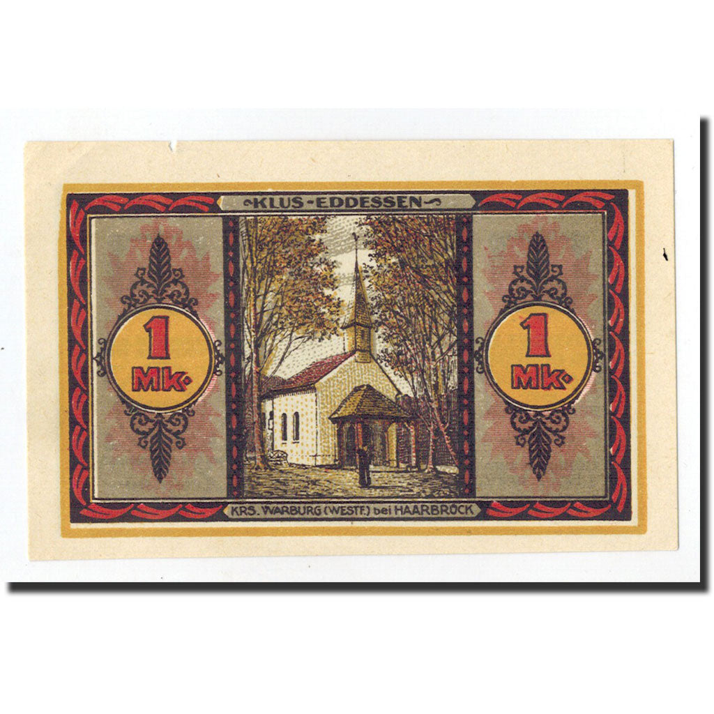 Billet, Allemagne, Haarbrück, 1 Mark, Eglise, 1921, 1921-11-05, NEUF