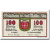 Billet, Allemagne, Mölln, 100 Pfennig, personnage, O.D, Undated, NEUF