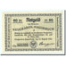 Billet, Allemagne, Neugraben Hausbruch, 60 Pfennig, personnage, 1921