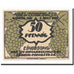Biljet, Duitsland, Lübeck, 50 Pfennig, Maison, O.D, Undated, NIEUW, Mehl:830.1