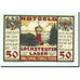 Biljet, Duitsland, Lockstedter, 50 Pfennig, cavalier, 1921, 1921-08-01, NIEUW