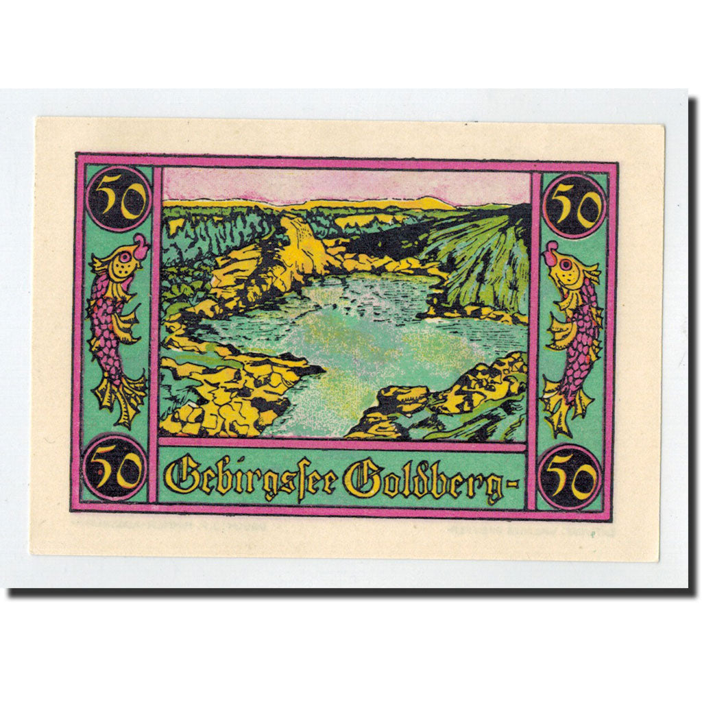 Biljet, Duitsland, Marktschorgast, 50 Pfennig, source, 1921, Undated, NIEUW