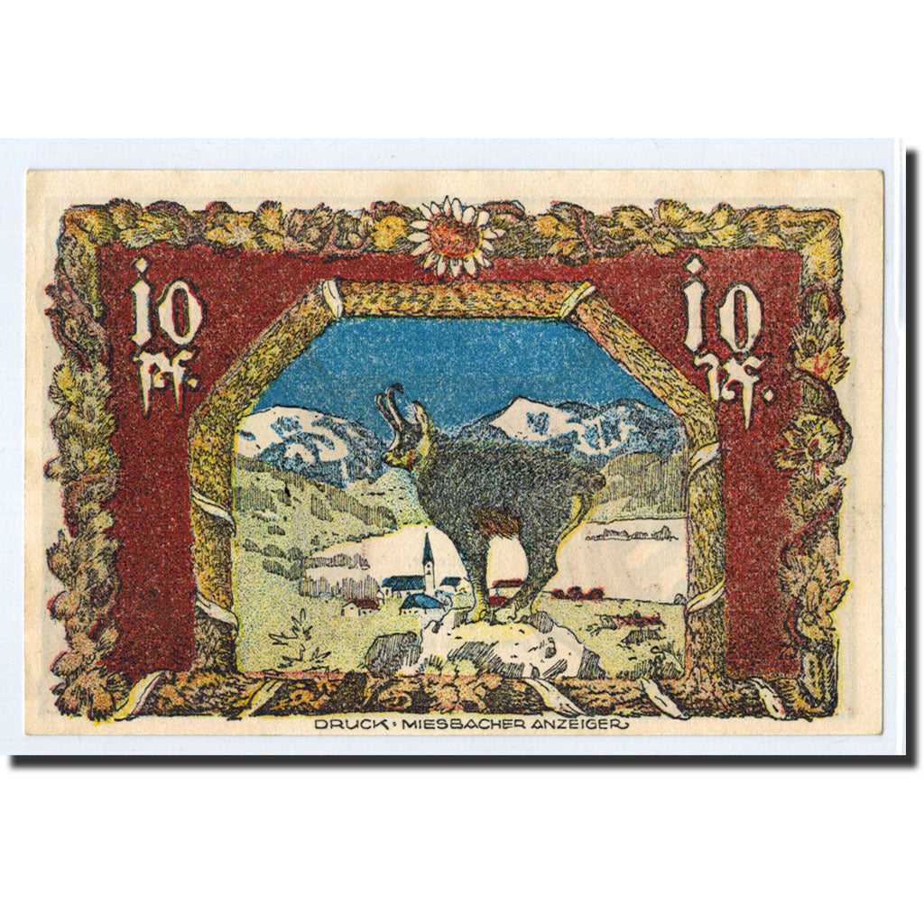 Biljet, Duitsland, Schliersee, 10 Pfennig, paysage, 1921, 1921-06-15, NIEUW