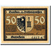 Biljet, Duitsland, Lunden, 50 Pfennig, Eglise, 1921, 1921-05-19, NIEUW, Mehl:845