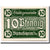 Billet, Allemagne, Bischofsheim v. Rhon Stadt, 10 Pfennig, château, O.D