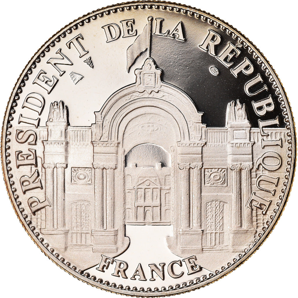 Francia, medaglia, Les Présidents de la République, Charles De Gaulle