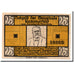 Billet, Allemagne, Kummerfeld, 25 Pfennig, personnage, O.D, Undated, SPL
