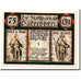 Billet, Allemagne, Paderborn, 75 Pfennig, personnage, 1921, 1921-11-10, SPL