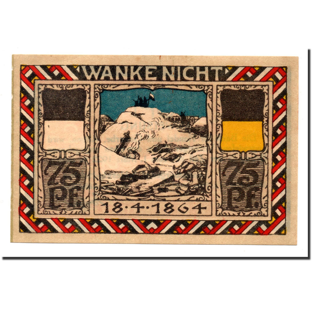Biljet, Duitsland, Altona, 75 Pfennig, paysage, 1922, 1922-02-15, SPL, Mehl:29.2