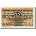 Biljet, Duitsland, Wunstorf, 25 Pfennig, Eglise, 1920, 1920-11-15, SPL