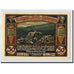 Billet, Allemagne, Liebenstein Bad Gemeinde, 50 Pfennig, Monument, O.D, Undated