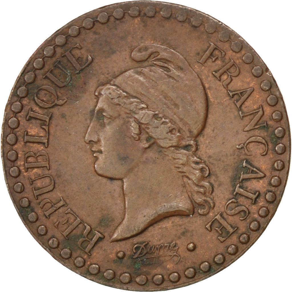 Coin, France, Dupré, Centime, 1851, Paris, AU(50-53), Bronze, KM:754