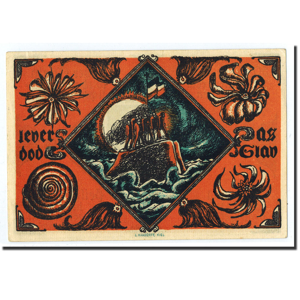 Banknote, Germany, Heiligenhafen, 2 Mark, personnage, 1922, 1922-03-01