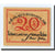 Billet, Allemagne, Lübeck, 20 Pfennig, oiseaux 3, 1921, 1921-04-01, SPL