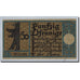 Banconote, Germania, Berlin Stadt, 50 Pfennig, place 3, 1921, 1921-09-09, SPL