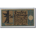Banconote, Germania, Berlin Stadt, 50 Pfennig, moulin 4, 1921, 1921-09-09, SPL