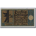 Billet, Allemagne, Berlin Stadt, 50 Pfennig, port 5, 1921, 1921-09-09, SPL