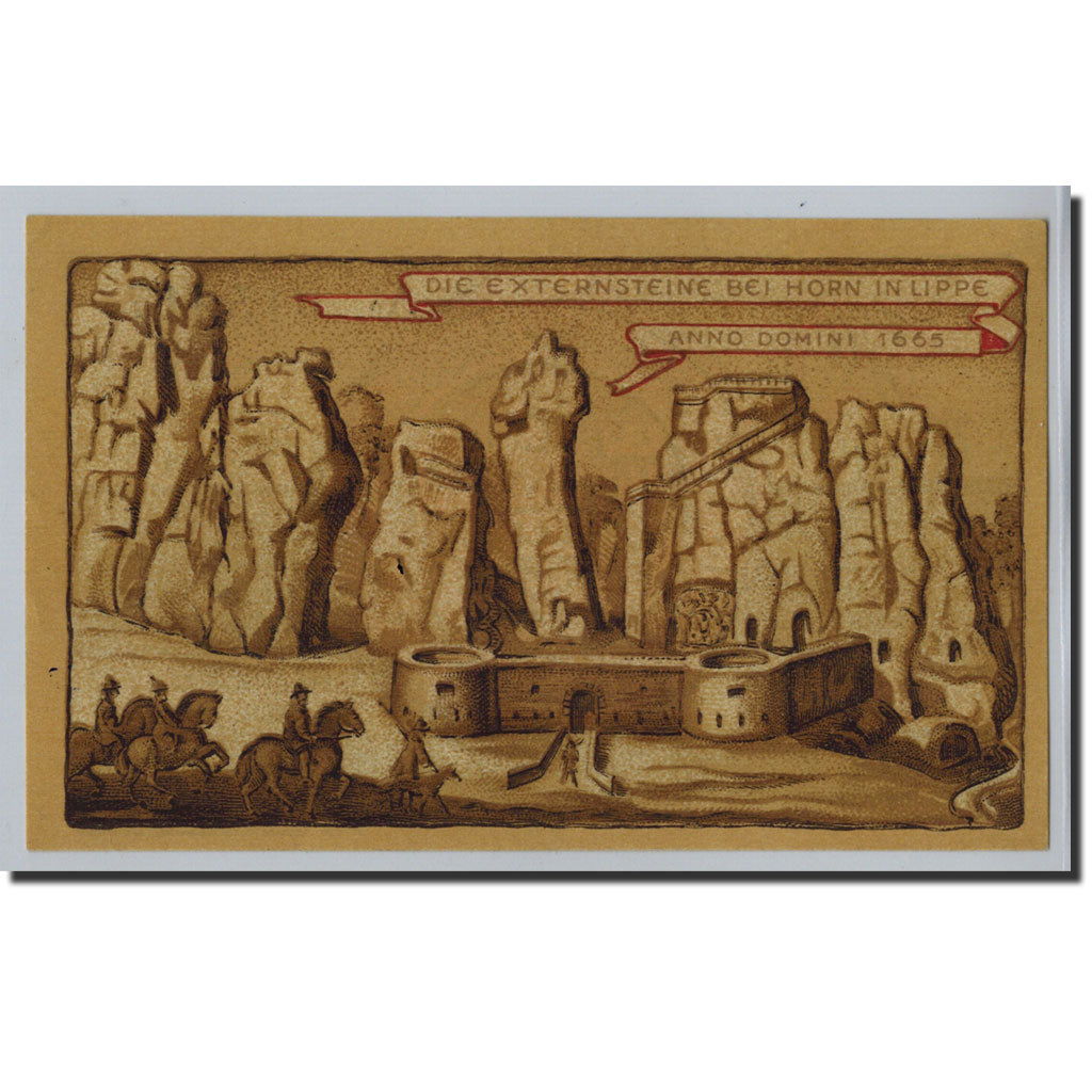 Banknote, Germany, Horn, 50 Pfennig, paysage, 1921, 1921-11-01, UNC(65-70)
