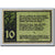 Biljet, Duitsland, Benneckenstein, 10 Pfennig, personnage, 1921, Undated, SUP
