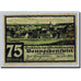 Banknote, Germany, Benneckenstein, 75 Pfennig, paysage, 1921, Undated