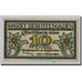 Banknote, Germany, Berchtesgaden, 10 Pfennig, personnage, 1921, 1921-08-13