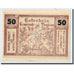 Geldschein, Österreich, Traisen, 50 Heller, personnage, Undated, Undated, UNZ