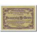 Geldschein, Österreich, Wartberg, 20 Heller, Eglise, 1921, 1921-12-31, UNZ