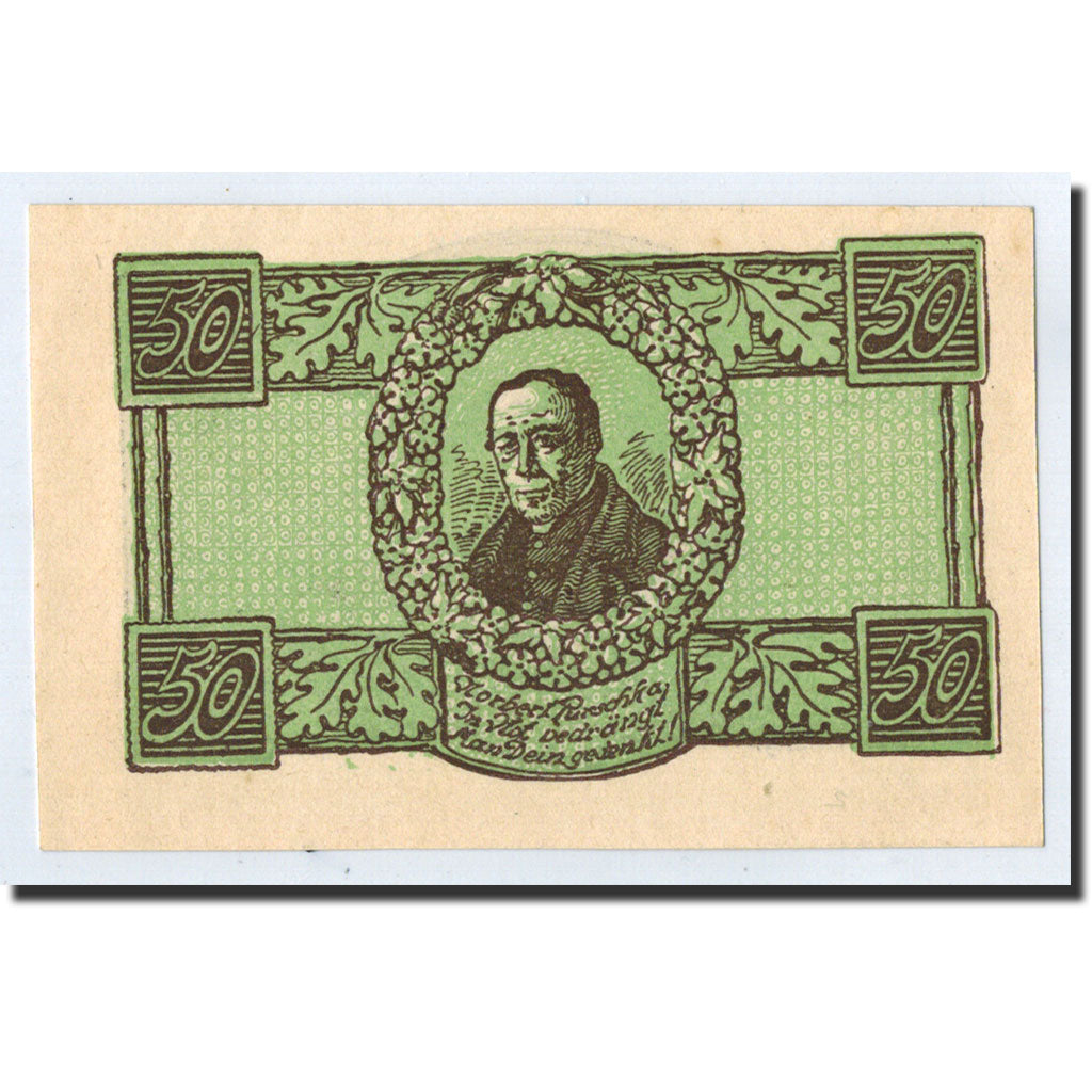 Geldschein, Österreich, Waldneukirchen, 50 Heller, portrait, Undated, Undated