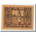 Geldschein, Österreich, Wimsbach, 20 Heller, paysan, Undated, Undated, UNZ