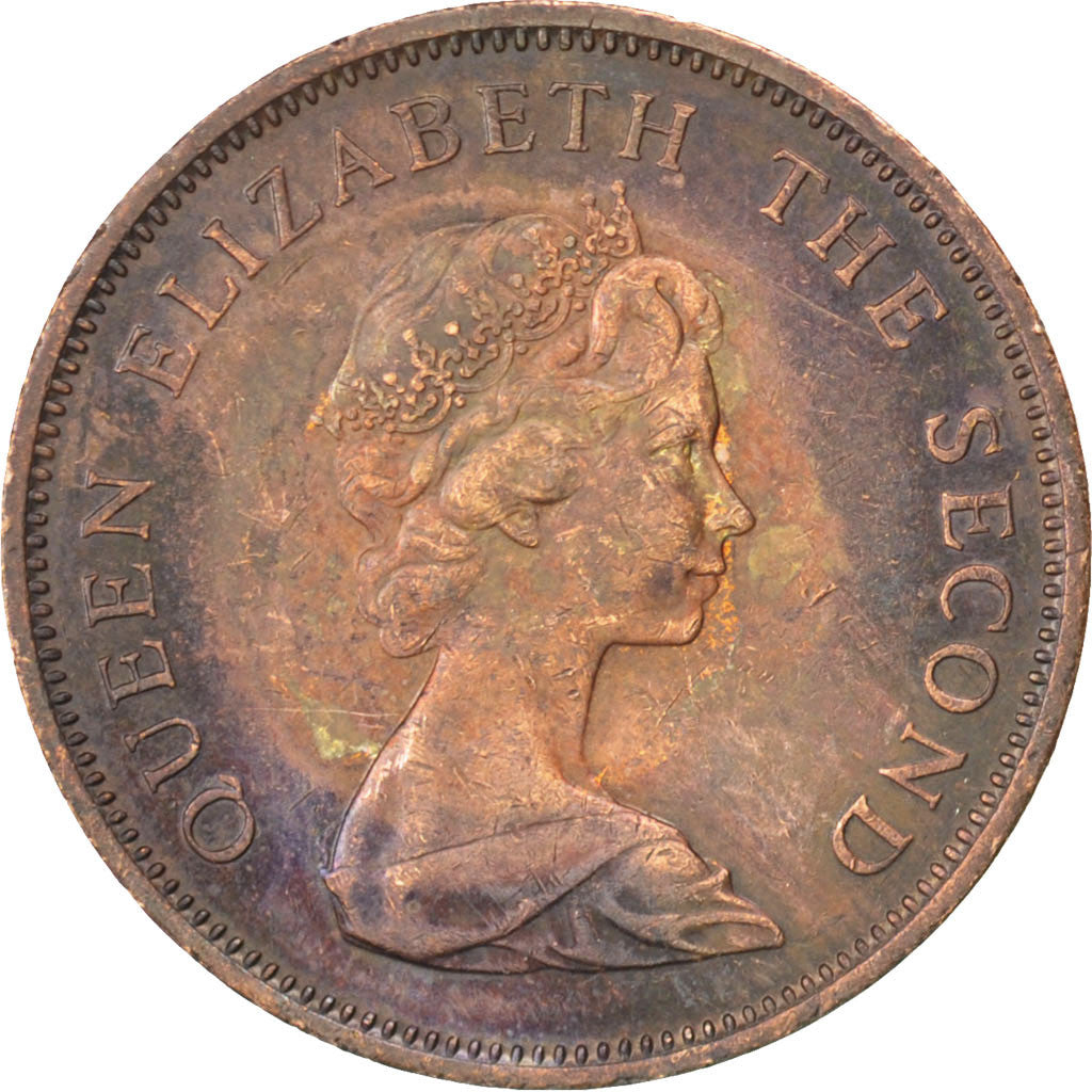 Monnaie, Jersey, Elizabeth II, 2 New Pence, 1975, SUP, Bronze, KM:31