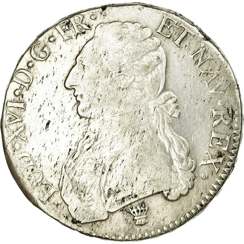 Monnaie, France, Louis XVI, Écu aux branches d'olivier, Ecu, 1777, Limoges