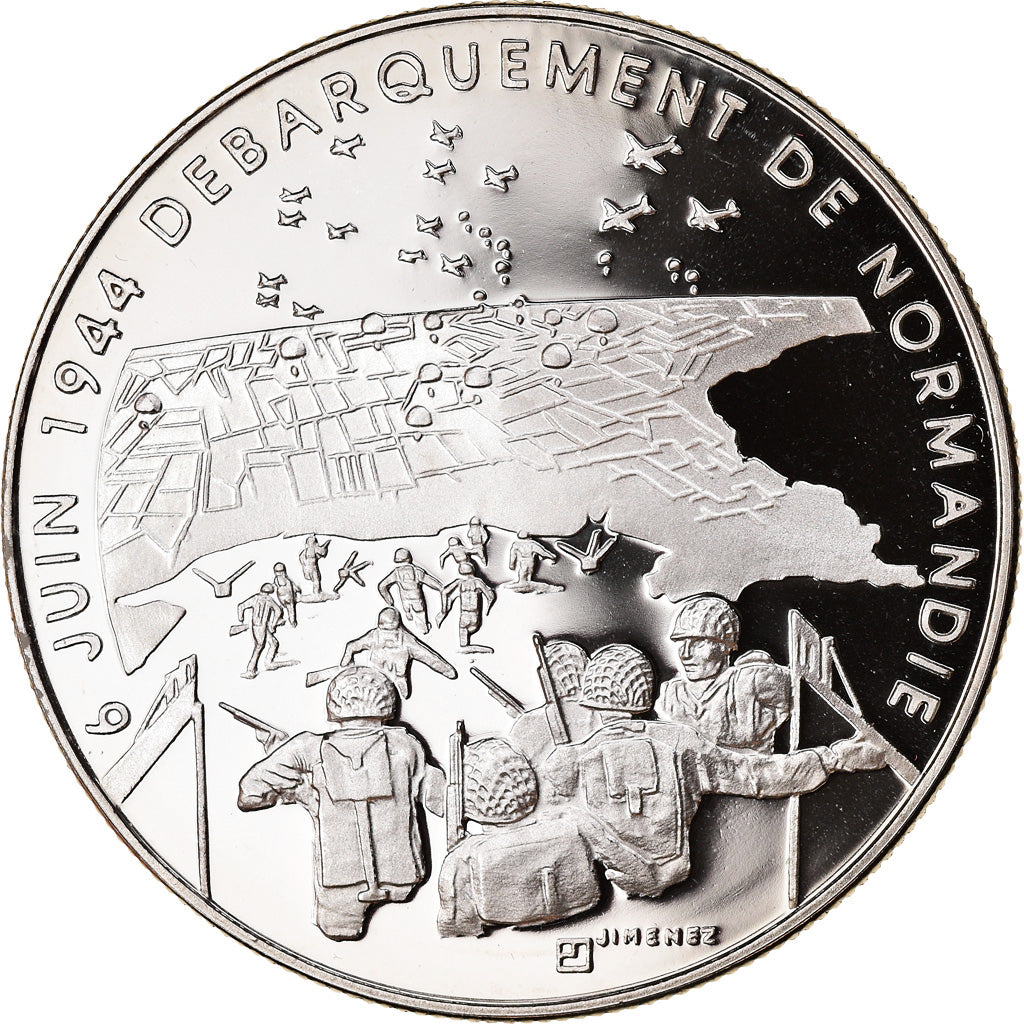 Francja, Medal, 1939-1945, Débarquement de Normandie, Polityka