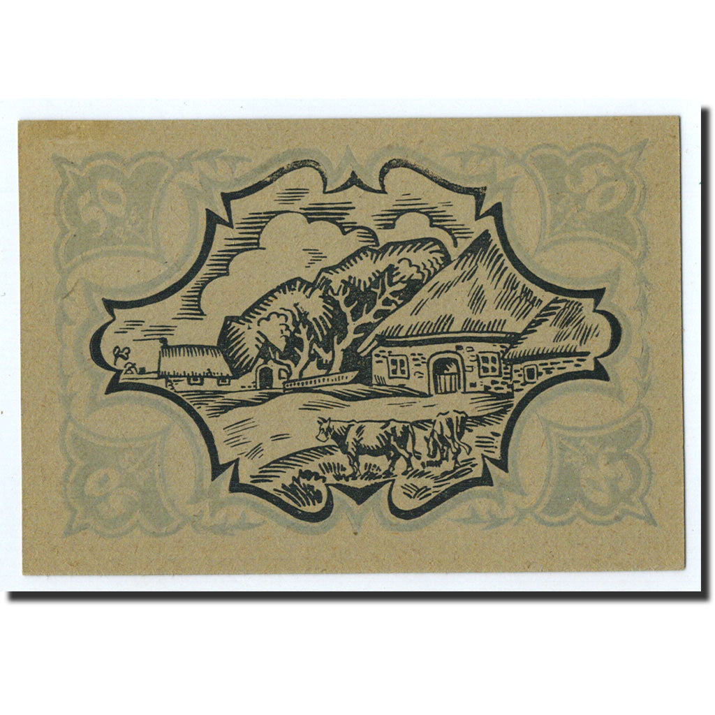 Banknote, Germany, Schobull, 50 Pfennig, paysage, 1921, 1921-06-01, UNC(63)