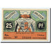 Banknote, Germany, Neustadt i. Holstein Stadt, 25 Pfennig, Ecusson, O.D