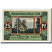 Banknote, Germany, Neustadt i. Holstein Stadt, 25 Pfennig, paysage, O.D
