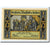 Billete, Alemania, Neustadt i. Holstein Stadt, 75 Pfennig, paysage, O.D