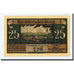 Banknote, Germany, Neubrandenburg Stadt, 25 Pfennig, Eglise, 1921, 1921-07-02