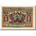 Banknote, Germany, Naugard, 50 Pfennig, paysage, O.D, Undated, UNC(63)