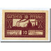Banknote, Germany, Nachterstedt Gemeinde, 10 Pfennig, Usine, 1921, 1921-06-01