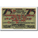 Banknot, Niemcy, Oberammergau, 75 Pfennig, squelette, 1921, 1921-07-01, UNC(63)